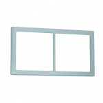 Kehys Kaksiosainen Hopea