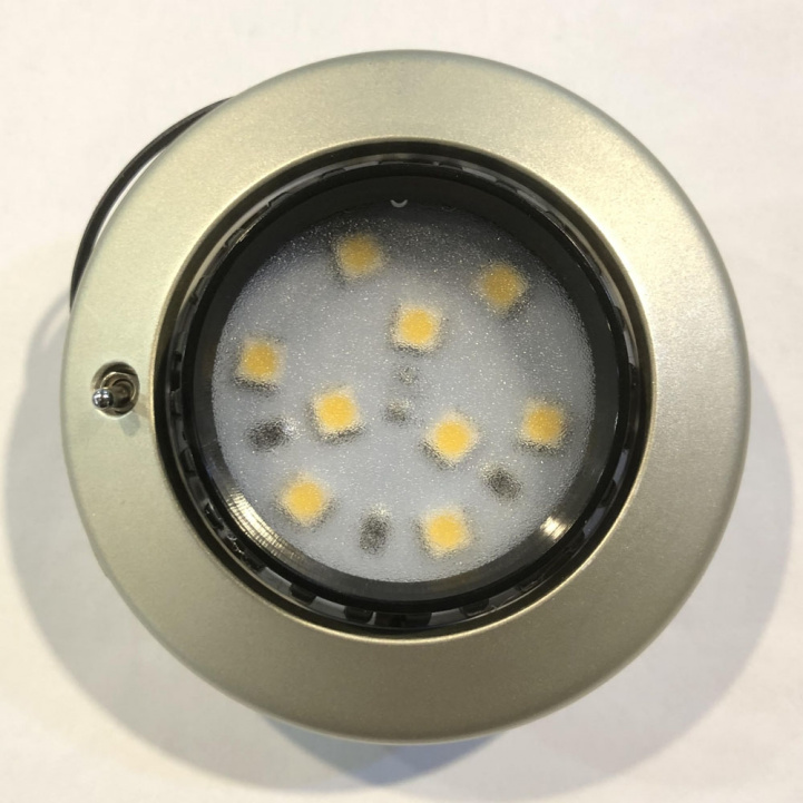 Sisäinen Kohdevalaisin Solifer / Polar 12V ryhmässä Matkailuvaunu & Matkailuauto / Elektroniikka / Sisävalaistus / Upotettu Kohdevalo @ Campmarket (69393)