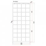 LTC Aurinkopaneeli Flat Line 120W LTC Aurinkopaneeli Flat Line 120W