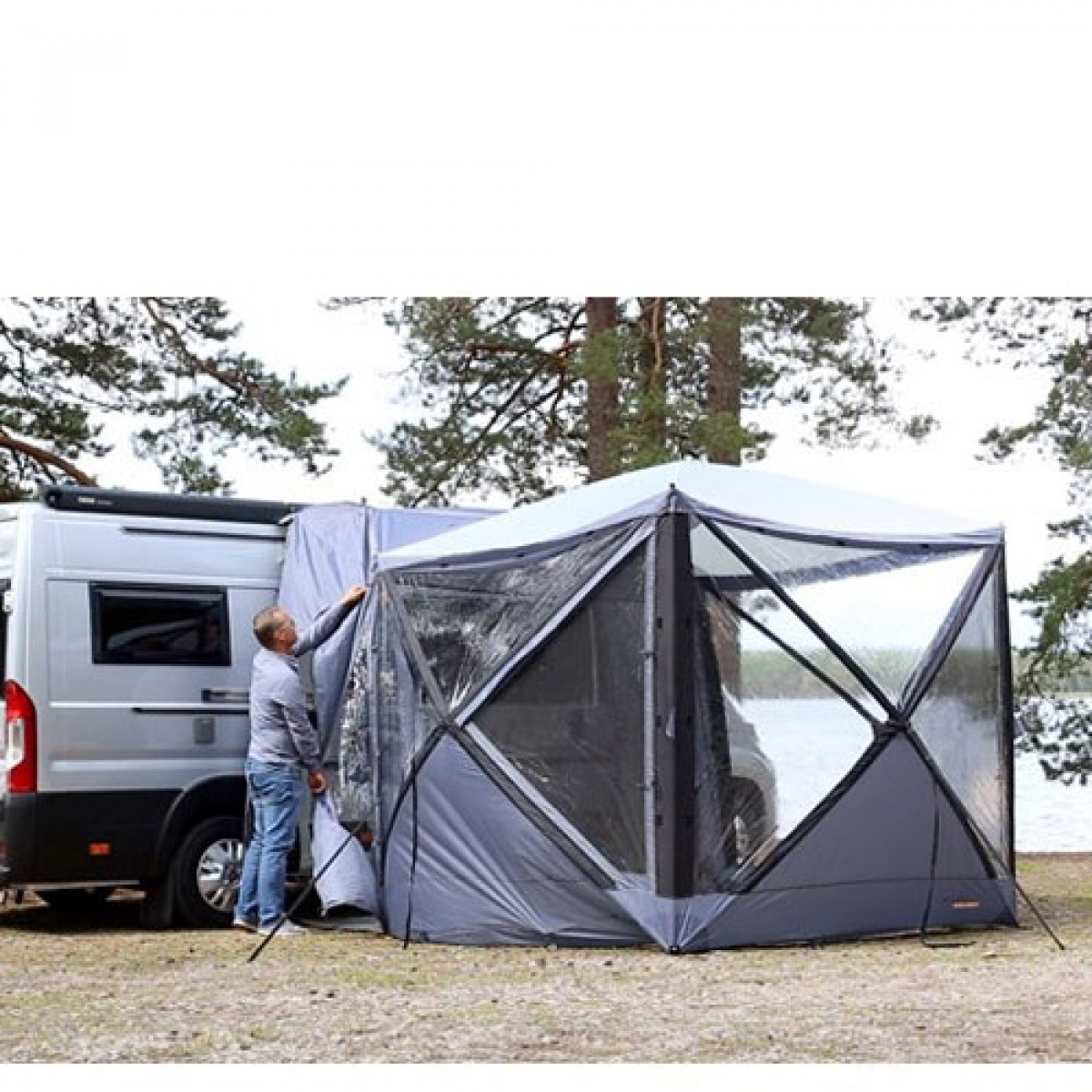 WeCamp Matkailuautoteltta Quickstop 2.0 ryhmässä Matkailuvaunu & Matkailuauto / Pakettiautot & Retkeilyautot / Teltat Van / Runkoteltat @ Campmarket (69572)