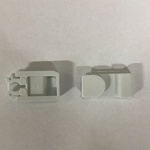 Dometic Lukituskytkin Ritiläsarjaan ,Valkoinen 2-Kpl