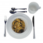 Gimex Royal Edelweiss Astiasto 16-Osainen Liukumattomalla Pohjalla