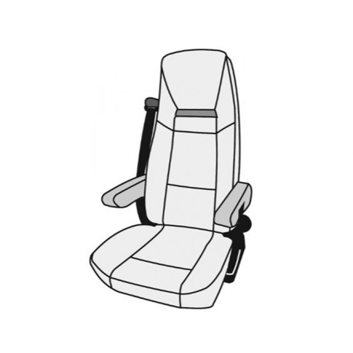 Istuin Suoja Aguti Roadliner ryhmässä Matkailuvaunu & Matkailuauto / Tekstiilimatot & Päälliset / Istuinsuojat @ Campmarket (69769)