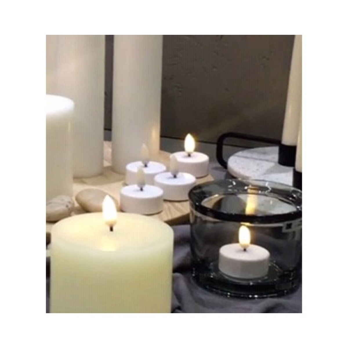 Uyuni LED lämpökynttilä ryhmässä Koti & Sisustus / Valaistus & Lyhdyt @ Campmarket (69832)