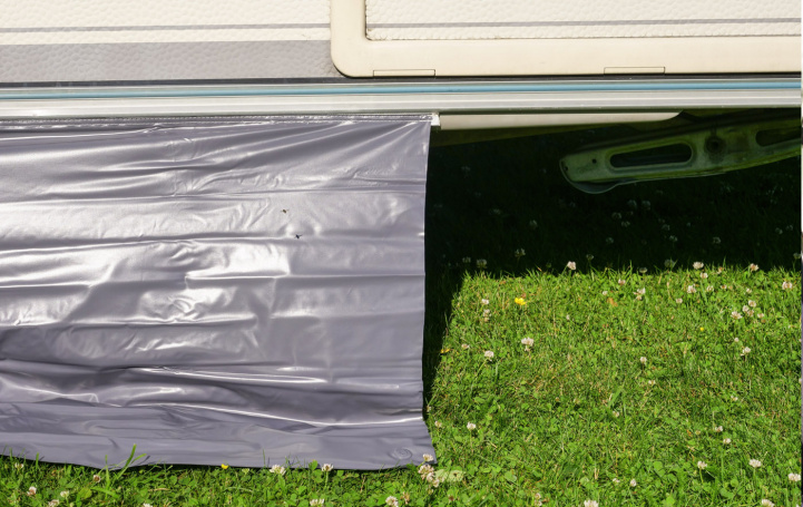 Helmakangas Harmaa 70cm ryhmässä Etuteltat & Markiisit / Tarvikkeet - Varaosat / Säilytystaskut & Helmasuojat @ Campmarket (70093)