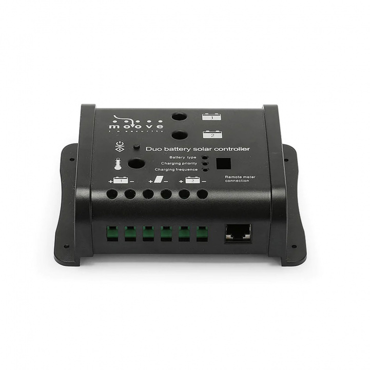 Säädin Moove 102 10Amp 175W PWM ryhmässä Matkailuvaunu & Matkailuauto / Elektroniikka / Aurinkopaneelit / Aurinkopaneelisäätimet / PWM @ Campmarket (70130)