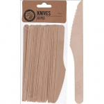 Eco Kertakäyttöiset Veitset 20kpl Puusta