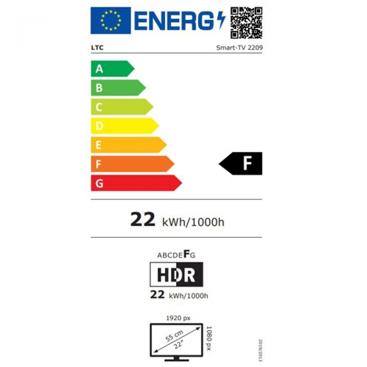 LTC Led Äly-Tv 22 tuumaa ryhmässä Matkailuvaunu & Matkailuauto / Elektroniikka / TV, Kuva & Ääni / TV, Kuva & Ääni @ Campmarket (70239)