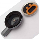 Pohjaventtiili Ruostumatonta Terästä 25mm