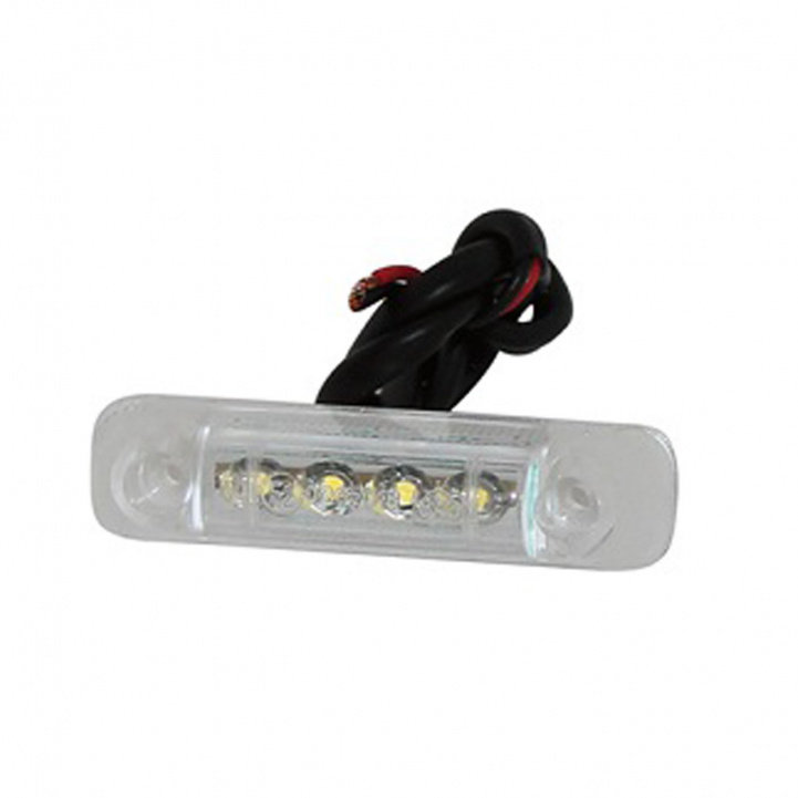 Takavalo Jokon LED 12V, Läpinäkyvä/Punainen ryhmässä Matkailuvaunu & Matkailuauto / Elektroniikka / Liikenne- & Ulkovalaistus / Ulkovalaistus @ Campmarket (70497)