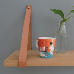 Muumimuki Melamiinia Metsä & Järvi Oranssi