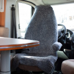 Royal Camping Lampaannahkainen Istuinsuoja Fiat Ducato Harmaa