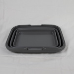 Taitettava Kori/Tiskivati 16L Harmaa