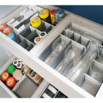 Purvario Laatikkojakajat 8-Osaa Valkoinen/Harmaa