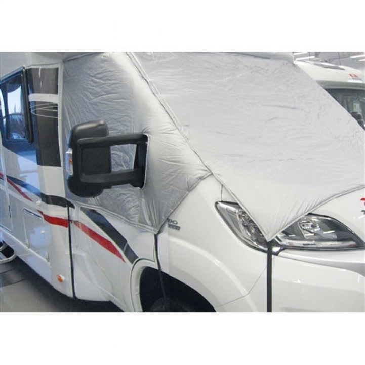 GoCamp Lämpöpeite Fiat Ducato X250/X290 ryhmässä Matkailuvaunu & Matkailuauto / Tekstiilimatot & Päälliset / Eristysmatot / Eristysmatot puoli-integroiduille asuntoautoille / Fiat Ducato 2015- @ Campmarket (71173)