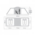 Coleman Retkeilyteltta Ridgeline 4 Plus