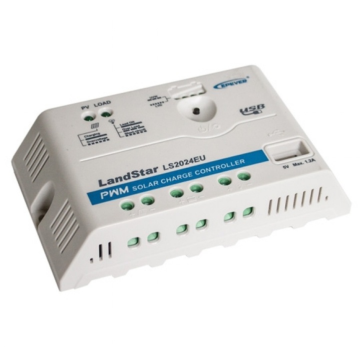 Aurinkopaneelisäädin PWM 20A 69590:lle ryhmässä Matkailuvaunu & Matkailuauto / Elektroniikka / Aurinkopaneelit / Aurinkopaneelisäätimet / PWM @ Campmarket (71834)