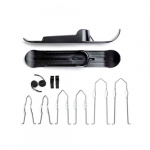 SnowWalk Kärrysukset Musta 2kpl