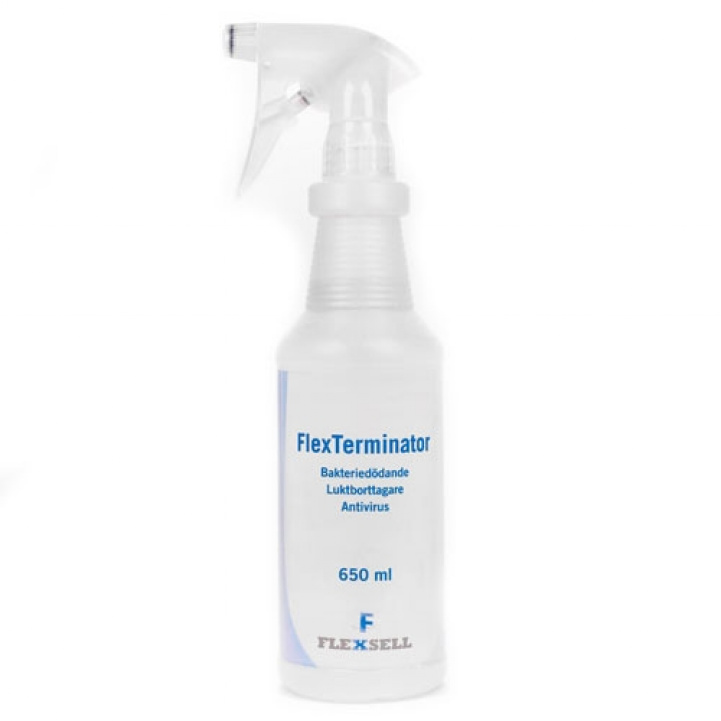 Flex Terminator Desinfiointiaine 650ml ryhmässä Kotitalous & Keittiö / Pesu, Siivous & Tiskaus / Siivous @ Campmarket (72303)
