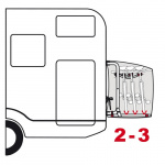 Fiamma Bikecover 2-3 Polkupyörää