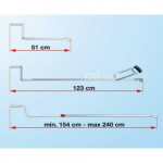 Fiamma Markiisiveivi 154-240 cm