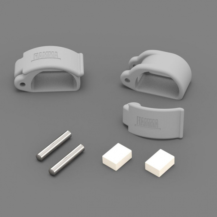 Fiamma Leg Kit Clamps 98655-171 Caravanstore/F35 ryhmässä Etuteltat & Markiisit / Markiisit / Matkailuvaunu Markiisit / Varaosat Matkailuvaunun Markiiseihin / Varaosat Caravanstore @ Campmarket (73422_02)