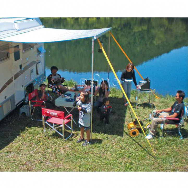 Tie Down Myrskyliina Keltainen ryhmässä Etuteltat & Markiisit / Markiisit / Matkailuauto Markiisit / Fiamma / Lisävarusteet @ Campmarket (74026)