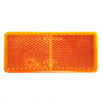 Heijastin Keltainen 69x31,5mm Itsestään Liimautuva