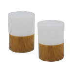 FMT LED-valaisin Ry 2-kpl USB Lataus