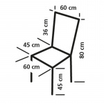Ohjaajan Tuoli Lorraine Tummanharmaa