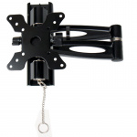 Tv-teline Simon Luxus Musta