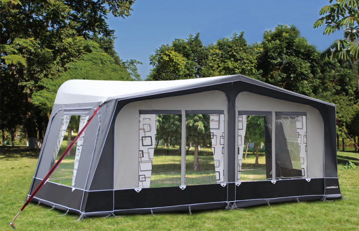 Campella Sarah 250 ryhmässä Etuteltat & Markiisit / Asuntovaunun Etuteltat / A-mitta Teltat / Syvyys 2,5m @ Campmarket (75515)