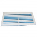 Tuuletusritilä 320x155mm Valkoinen