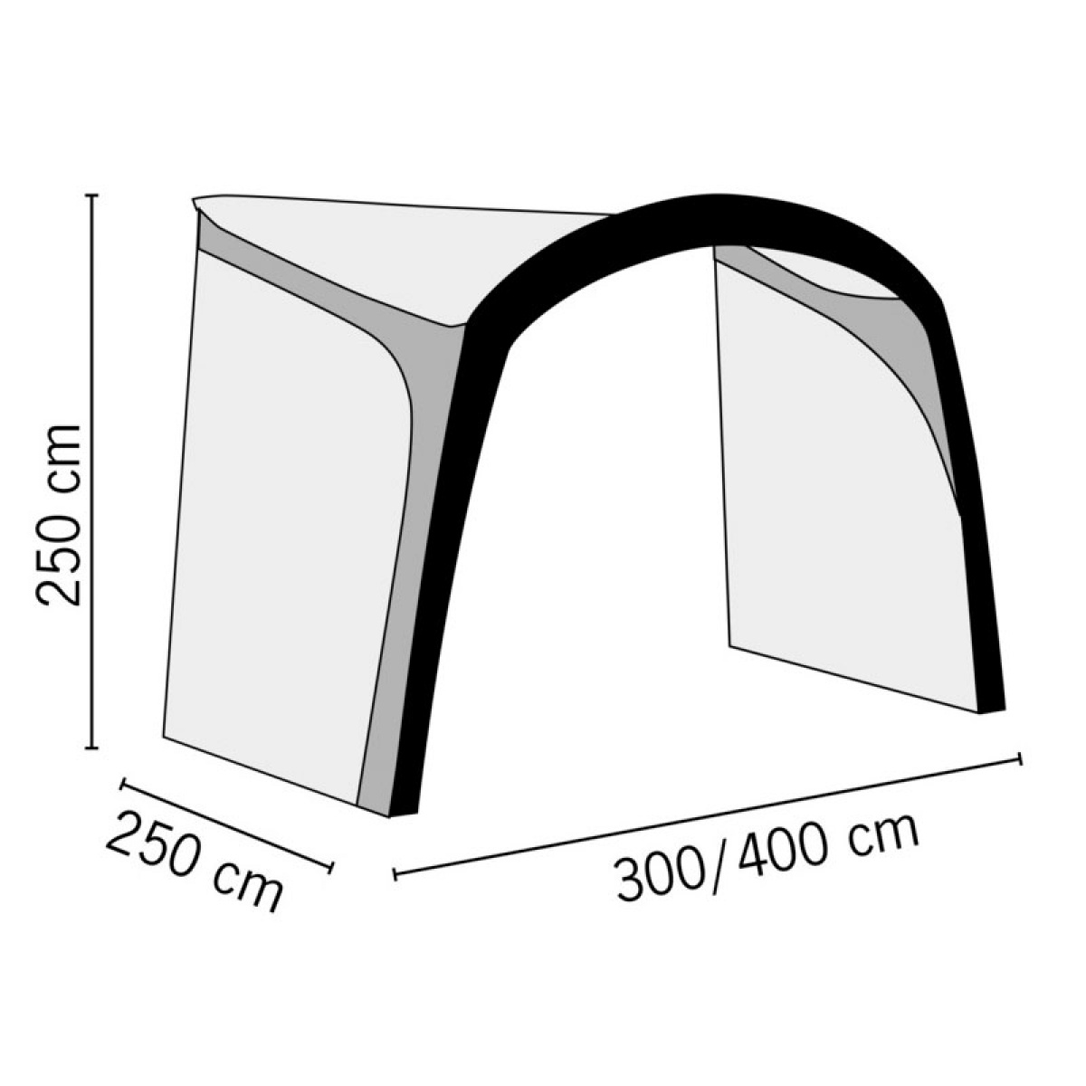 ReimoTent Soltak Playa Air ryhmässä Etuteltat & Markiisit / Markiisit / Matkailuvaunu Markiisit / Ilmamarkiisi @ Campmarket (76000)