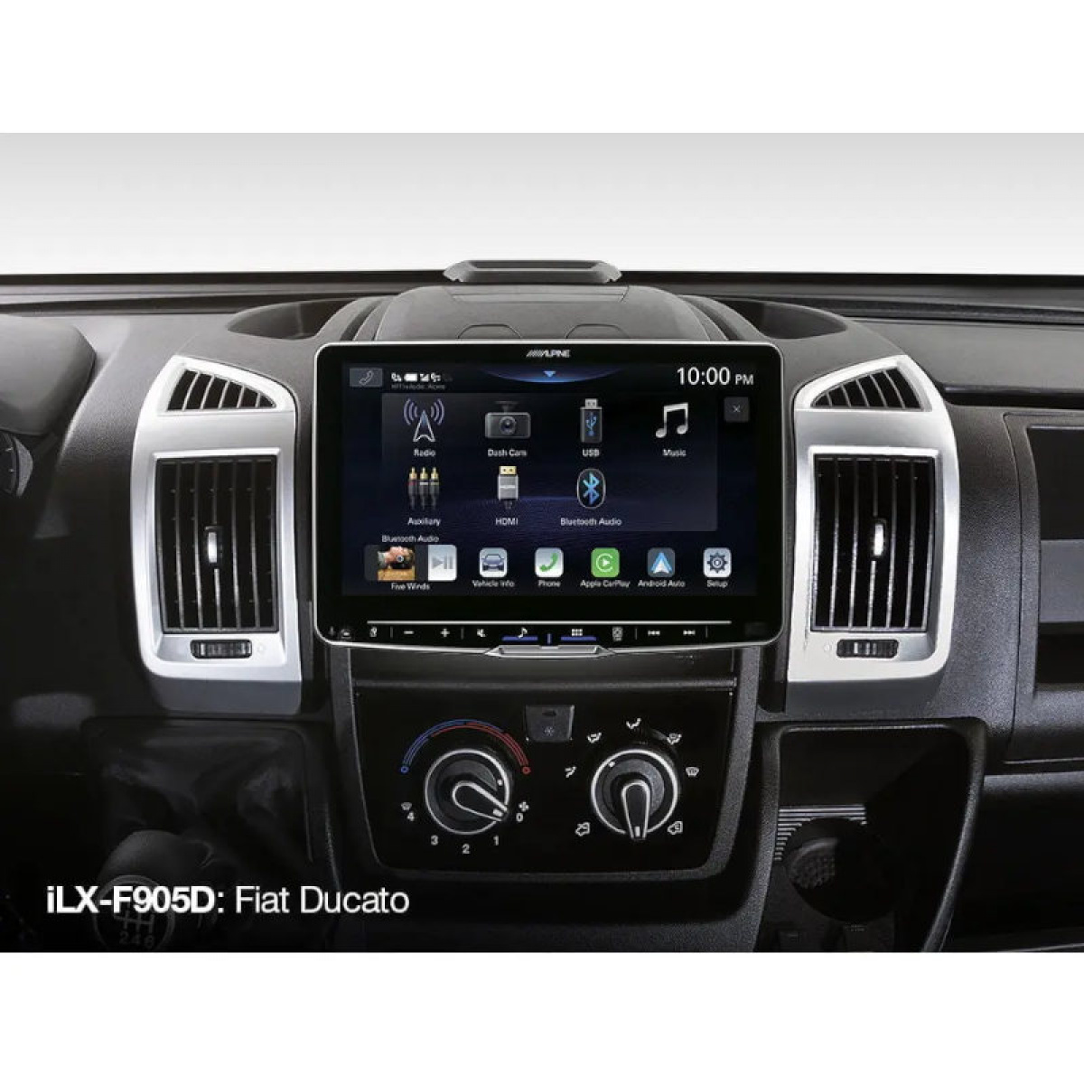 Alpine Multinavigator Halo 9 ILX-905D Carplay ryhmässä Matkailuvaunu & Matkailuauto / Elektroniikka / TV, Kuva & Ääni @ Campmarket (76056)