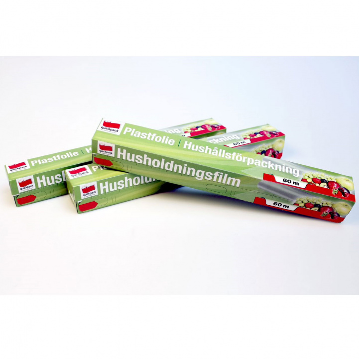 Muovifolio 60m x 29cm ryhmässä Kotitalous & Keittiö / Keittiötarvikkeet / Ruokasäilytys @ Campmarket (76147)