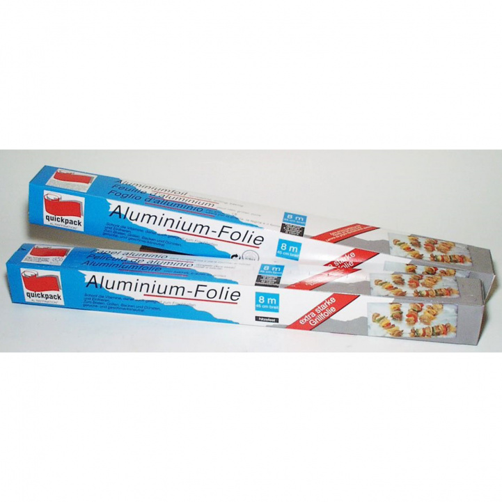 Uuni- Grillifolio 8m x 45cm ryhmässä Kotitalous & Keittiö / Grillit / Grilli Lisävarusteet @ Campmarket (76148)