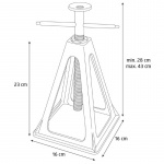 Campout Pukki Alumiinia 900 kg/kpl 4-kpl.