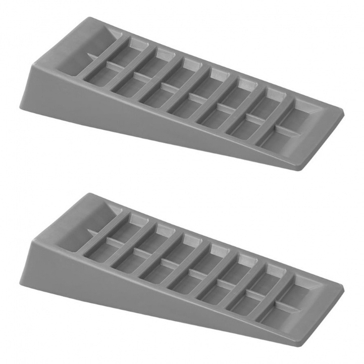 Campout Tasokiila 90 mm 2 kpl ryhmässä Matkailuvaunu & Matkailuauto / Koriosat / Ajokiilat @ Campmarket (76669)