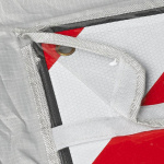 Campout Polkupyöränsuoja XL 2 Pyörälle Tasku Varoituskyltille