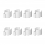 ProPlus Kaapeli Kiinnike Valkoinen 22-32 mm 8 kpl