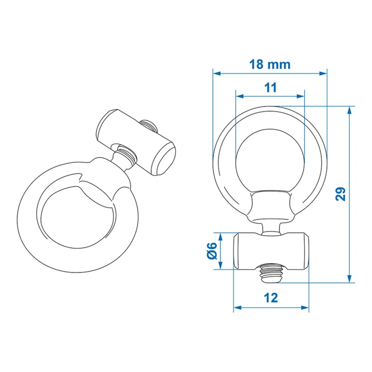 ProPlus Pysäytysruuvi Markiisikiskoon 6-8mm 2 kpl ryhmässä Etuteltat & Markiisit / Tarvikkeet - Varaosat @ Campmarket (76726)