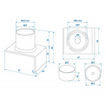 ProPlus Adapteri Hydraulitunkkiin L-muotoinen