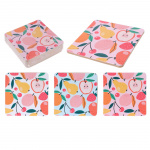 Lasinaluset Hedelmä 6 kpl