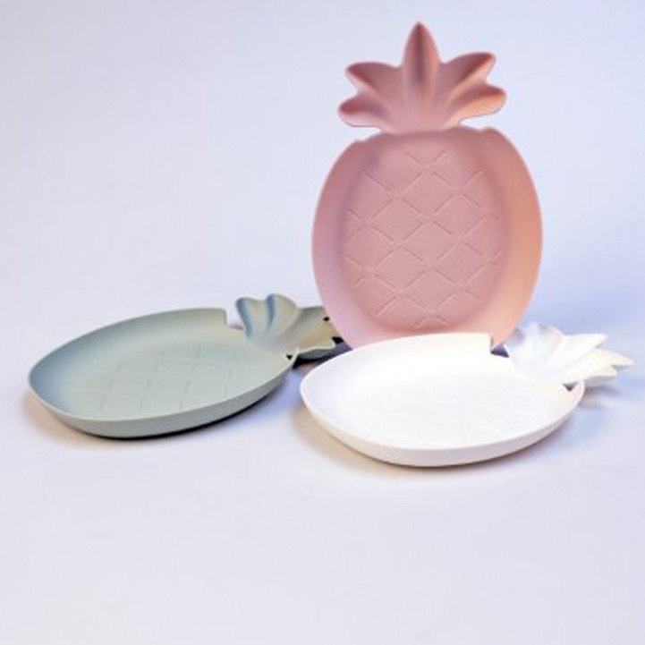 Tarjoiluastia Ananas Vaaleanpunainen ryhmässä Kotitalous & Keittiö / Tarjoilu @ Campmarket (77377)