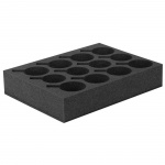 Lasi ja mukiteline 12 yksiköitä