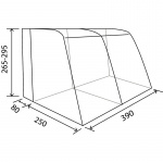 ReimoTent Vapaasti Seisova Ilmateltta Tour Ponza 390 ReimoTent Vapaasti Seisova Ilmateltta Tour Ponza 390