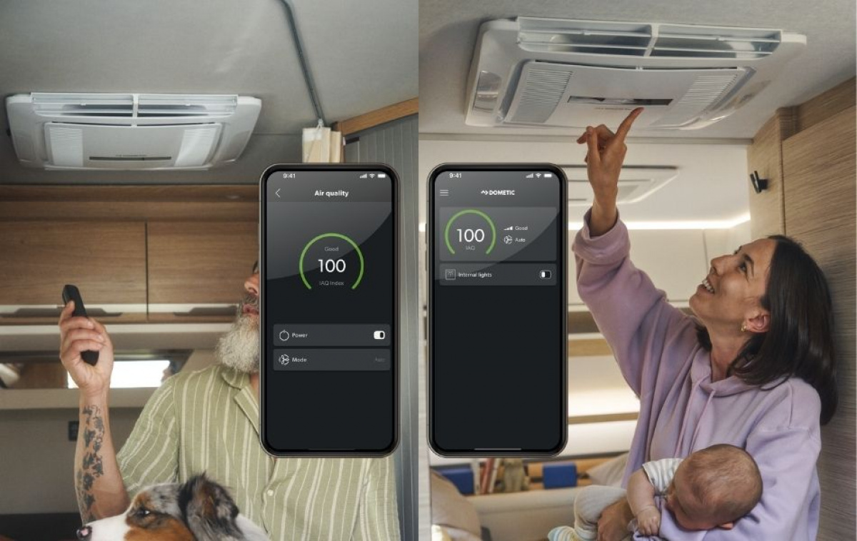 Dometic FanTastic Breathe ACC3100 ryhmässä Matkailuvaunu & Matkailuauto / Lämmitys & Ilmastointi / Ilmastointi / Kattoon Asennettavat @ Campmarket (77722)