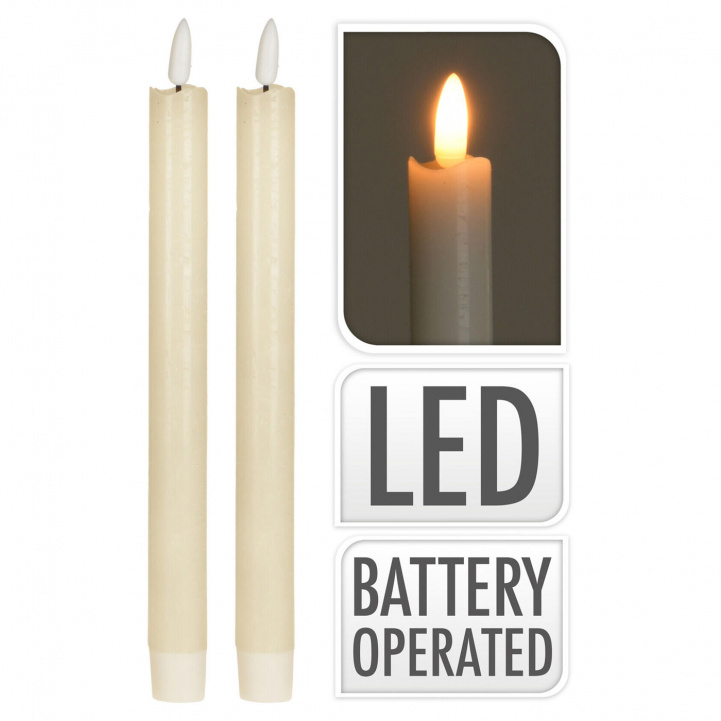 Ledvalo 2,5X24cm 2-p ryhmässä Koti & Sisustus / Valaistus & Lyhdyt @ Campmarket (77920)