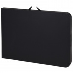 Kokoontaittuva Retkeilypöytä 180x73cm Musta